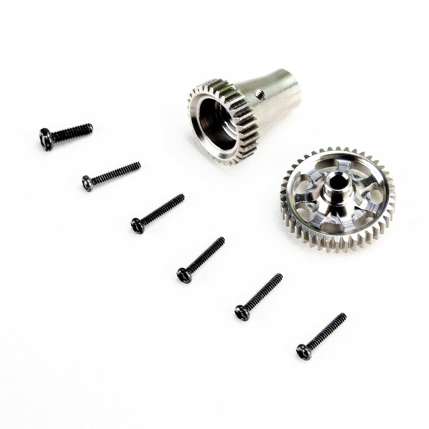 AXI-4269 AXIAL Transmission Gear Set, Titanium: SCX30