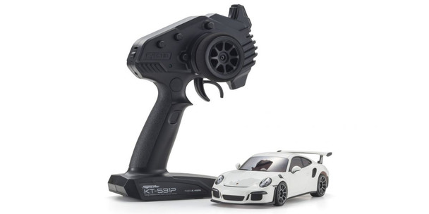 KYO32358W KYOSHO Mini-Z RWD MR-04 Readyset Porsche 911 GT3 RS - White