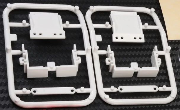 PNR600521W PN RACING Body Mounting Kit for PNR Concept C9 Body - White