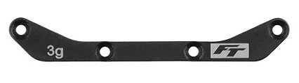 ASC21630 ASSOCIATED RC28R FT Lower Pod Plate, Steel