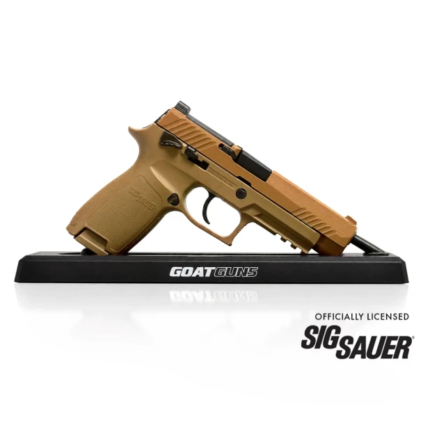 GOAM17-TAN GOAT GUNS 1/2.5 Scale Sig Sauer M17 Model