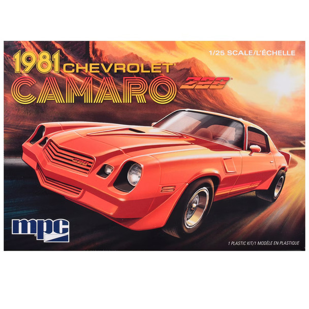 MPC981 MPC 1/25 1981 Chevrolet Camaro Z28 Scale Model Kit