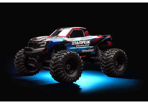 TRA13690-BLUE TRAXXAS Stampede 2WD Brushless Underbody LED Light Kit - Blue