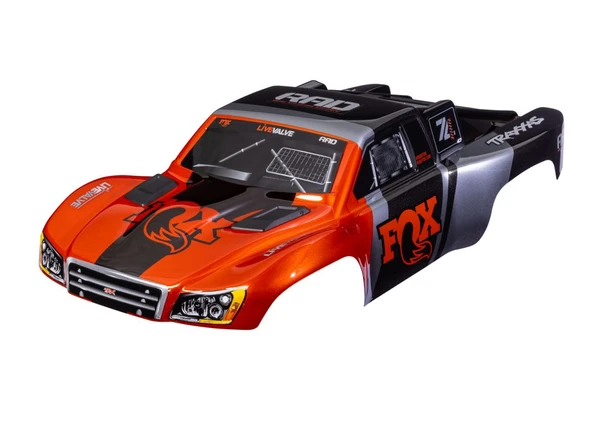 TRA6849-FOX TRAXXAS Slash Fox Clipless Body
