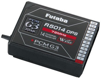 FUTRXR5014DPS FUTABA 14CH PCM RX R5014DPS SYN L7700 - Graves RC