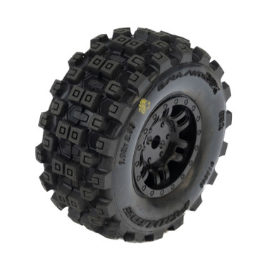 PRO1034010 PRO-LINE 1/16 Badlands MX Front/Rear Tires Mounted 12mm