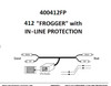TAG 400412FP 412 FROGGER W/IN-LINE PROTECTION, 20' NEW