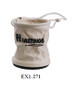 HASTINGS EX1-271 Small Mini-Bucket, Canvas 6inches deep x 4 inches diameter NEW