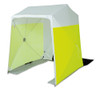 POP N WORK (FOF) FX8612 GROUND FX TENT 8' x 6' with a FULL WIDTH TWO-ZIPPER ROLLUP DOOR