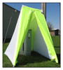 POP N WORK (FOF) PEDPAL-1  PEDESTAL TENT 4' x 4' x 5'H with one "A" Shape Zipper Door on the front a