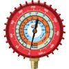 UNIWELD G29ND-6 2.5" RED/HIGH PRESSURE NPF  GAUGE W/RUBBER BOOT, (PSI-kPa-øC) UPC 53064 NEW