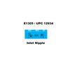 UNIWELD E1359 / UPC 12935 Inlet Nut BS341 .860" - 14 T.P.I. Whitworth R.H. MINIMUM ORDER 1 NEW