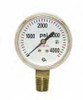 UNIWELD G182 / UPC 54420 1.5" Gauge 1/8" NPT CBM 4000 PSI Gold Steel Case MINIMUM ORDER 50 NEW
