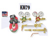 UNIWELD KM79 / UPC 85000 All American Med Duty Cutting and Welding Outfit CGA510 MINIMUM ORDER 3 NEW