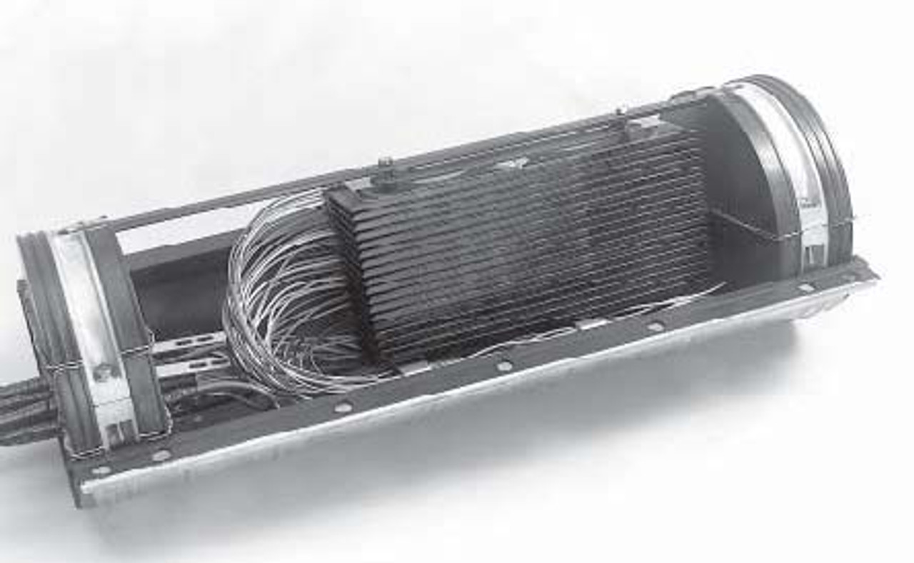 PLP 8006689 8x28 DELUXE COYOTE SPLICE CLOSURE  ADOBE BUFFER WITHOUT  TRAY