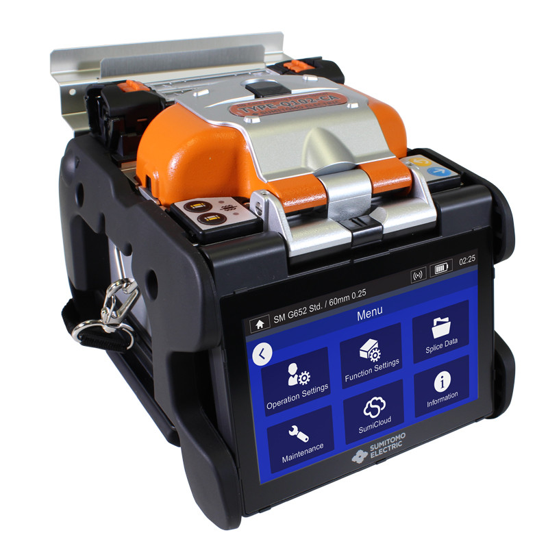 Sumitomo TYPE-Q102-CA+-KIT-6RSCp  Quantum Fusion Splicer Kit includes Precision Cleaver w/ Auto Rota