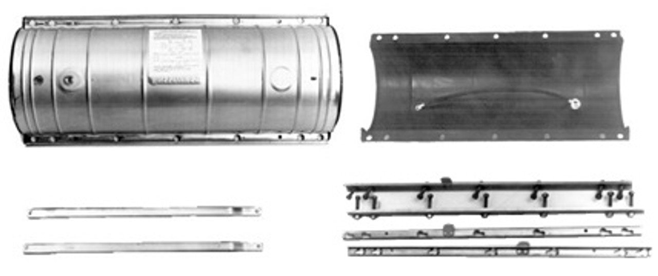 PLP 8006750 4X25 Armadillo STAINLESS STEEL Shell Kit