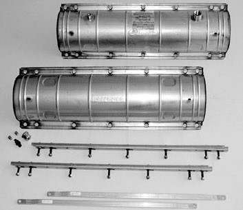 PLP 8006414 6.5x22 CASE HALF WITH FILL FLANGE