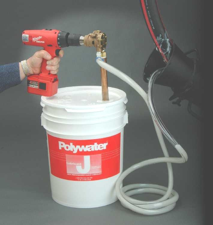 POLYWATER LP-D5 Polywater Drill-Operated Lubricant Pump 02786800355 SOLD PER EACH