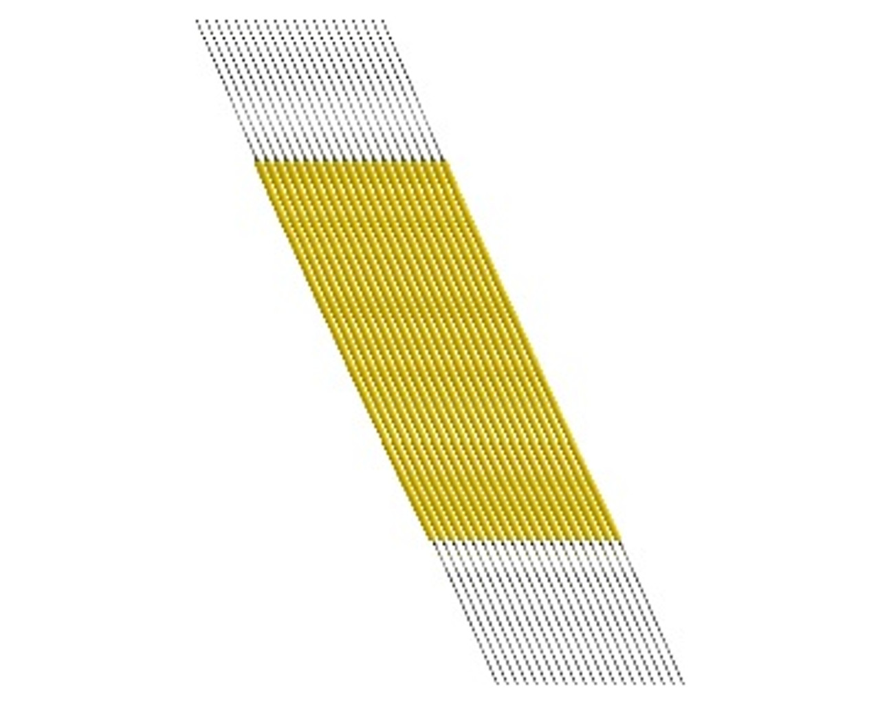 JONARD  30-Y-50-020 Wire 30Awg Yellow Kynar 2" 50 Pcs/Pkg 811490011038