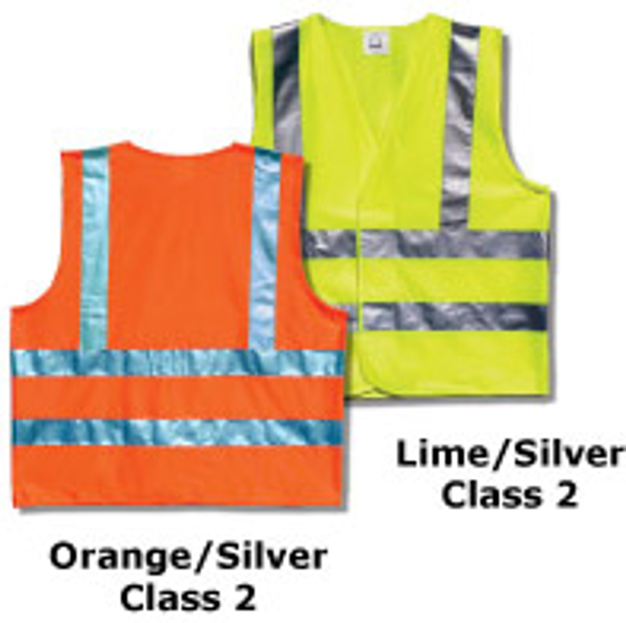 BONE SAFETY LIME GREEN MESH SAFETY VEST  WITH REFLECTIVE TAPE SIZE LARGE NEW