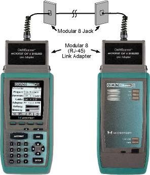MICROTEST OMNISCANNER CABLE TESTER REPAIRED