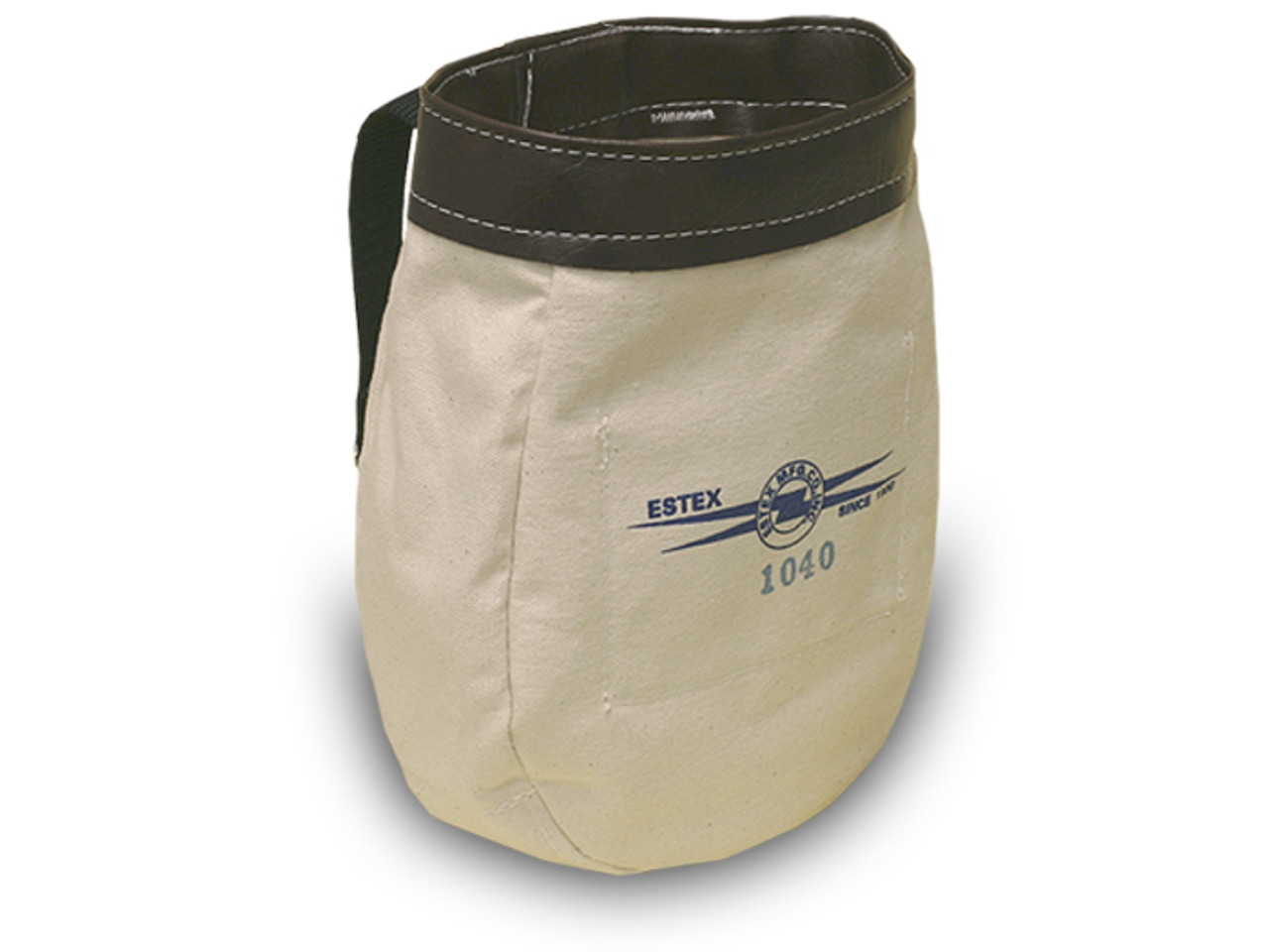 ESTEX 1040 Nut & Bolt Bag, Canvas w/Quick Release Snaps 9.5 oz.  NEW