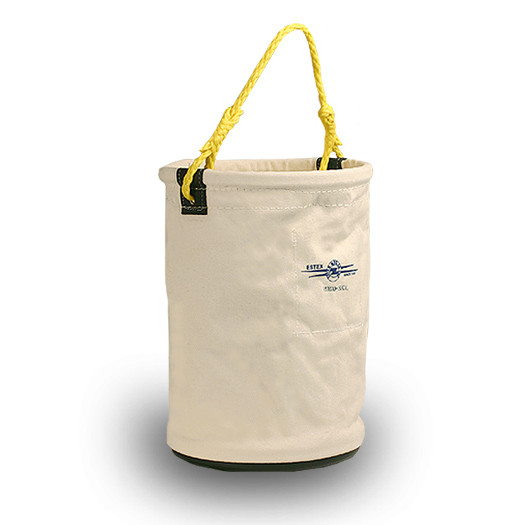ESTEX 2060-SCLHB Tool Bucket -12" x 17" Canvas. Hard Body Reinforced, Rubber Bottom 3 lbs. 1 oz.  NE