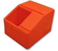 UTECK 55430-OR "P" Seat w/o Tool Base - Orange 1 ea Splicing Seats