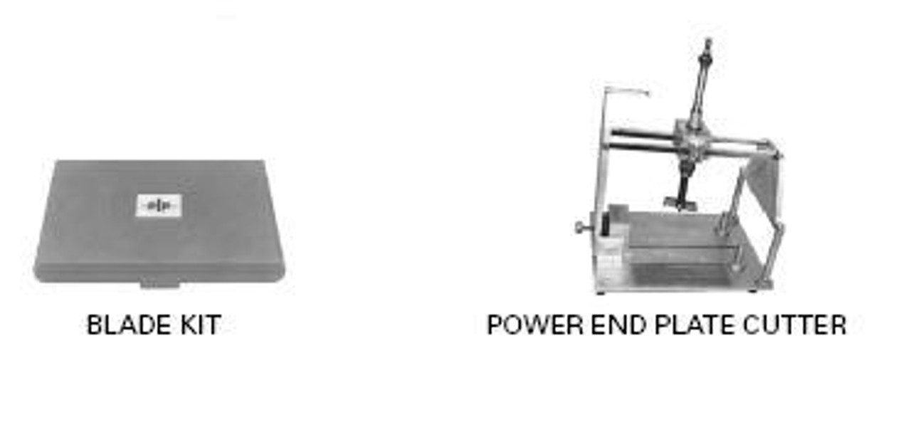 PLP 12  8000455 ENDPLATE CUTTER WITH STANDARD BLADES REPAIRED