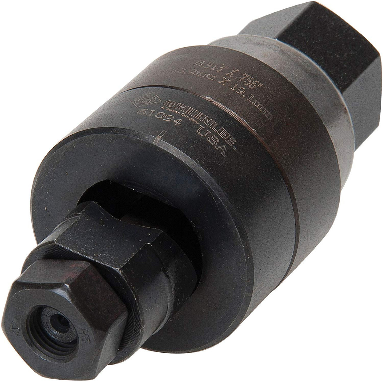 GREENLEE 61092 PUNCH ASSEMBLY DD (DIA .913 X.756 FLATS) 50610922/783310610922 NEW