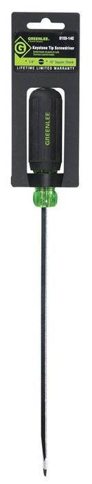 GREENLEE 0153-14C SCREWDRIVER FLAT-KEY 1/4X10 INCH 52023398/783310546474 NEW