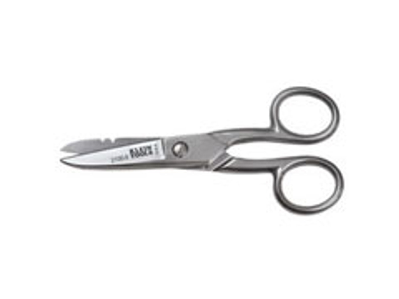 KLEIN 2100-9 Stainless Steel Electrician's Scissors  Stripping Notches 21009-9 NEW