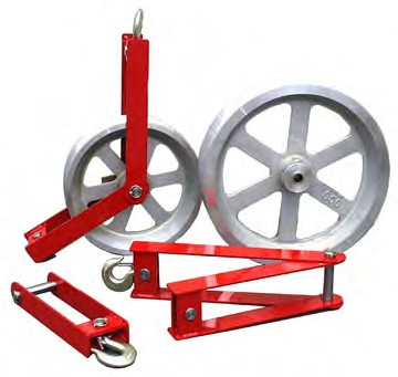 DCD 32100-620F Sheave - Double Hanger 6" Wide X 20" Diameter Flat Bottom Sheave NEW