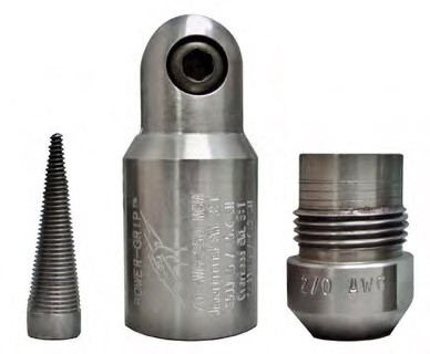 DCD 24100-050 Power-grip Pulling Eye 500 Mcm Clevis Style NEW