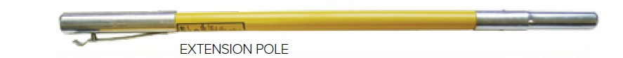 JAMESON FG-12 12 FEET  HOLLOW EXTENSION POLE NEW