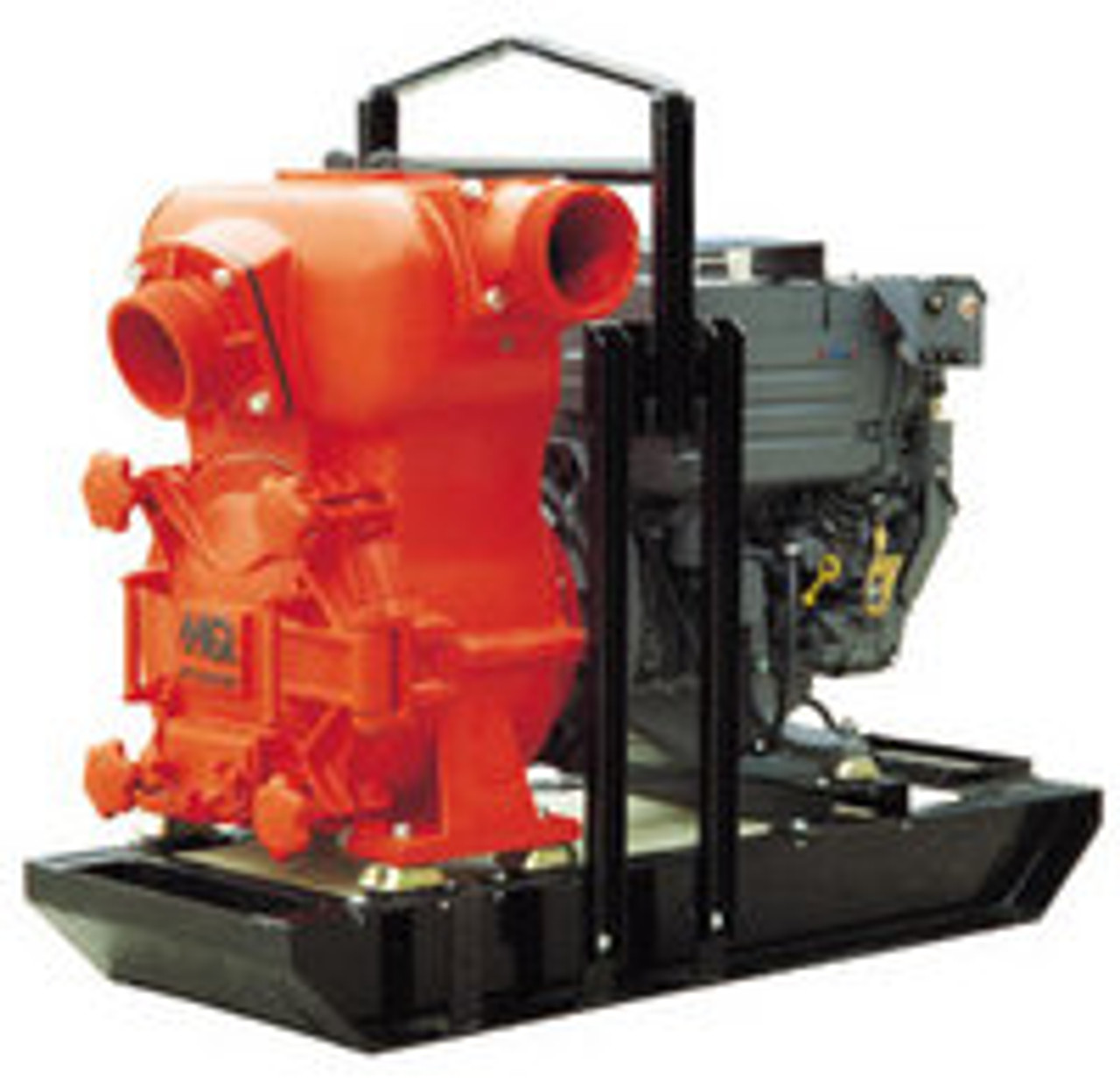 MULTIQUIP MQ62TDD  Pumps-Trash Pumps  Diesel Powered  6", 29 HP, 1,013 GPM, 115' Head, Deutz F2L201
