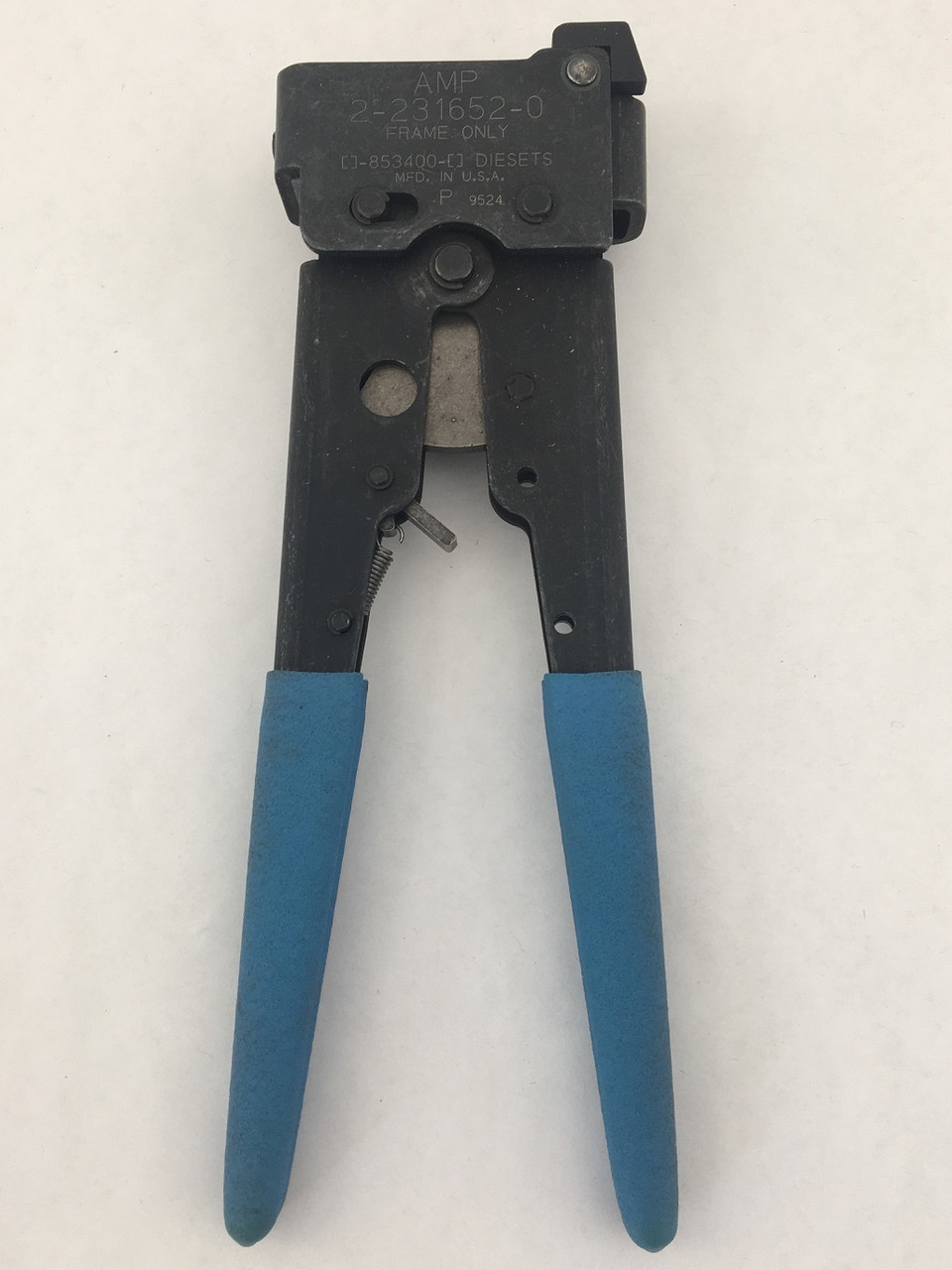 AMP 2-231652-1 CRIMP TOOL W/8 PIN DIE NEW