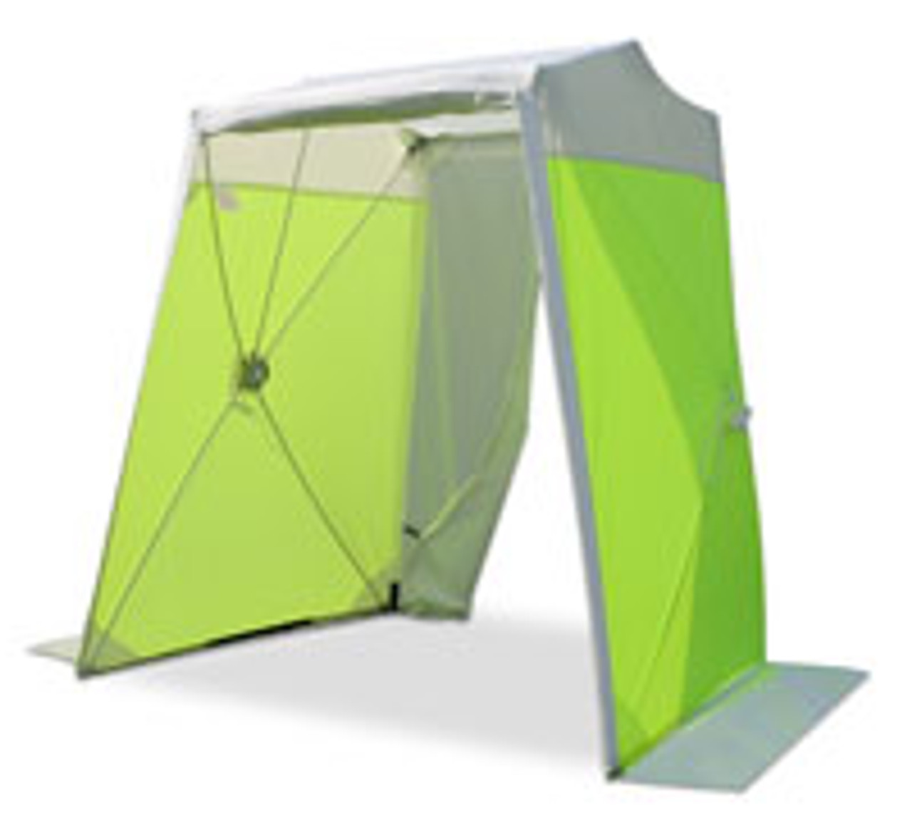 POP N WORK (FOF) GS-8823  TWO DOOR TENT 8'  X 8' GROUND TENT WITH SLIT  "A" DOOR WITH ZIPPER AND A F