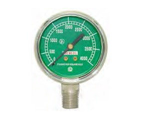 UNIWELD G54D 1.5" 4000 PSI CHROME, B.M. MEDICAL GAUGE UPC 54105 NEW