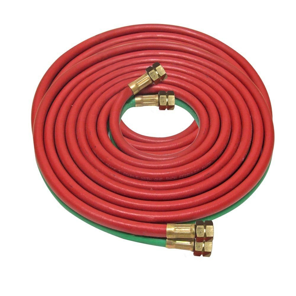 UNIWELD H43B / UPC 43520 Twin Welding Hose Grade R 25' (1/4¨) "B" Connection MINIMUM ORDER 1 NEW