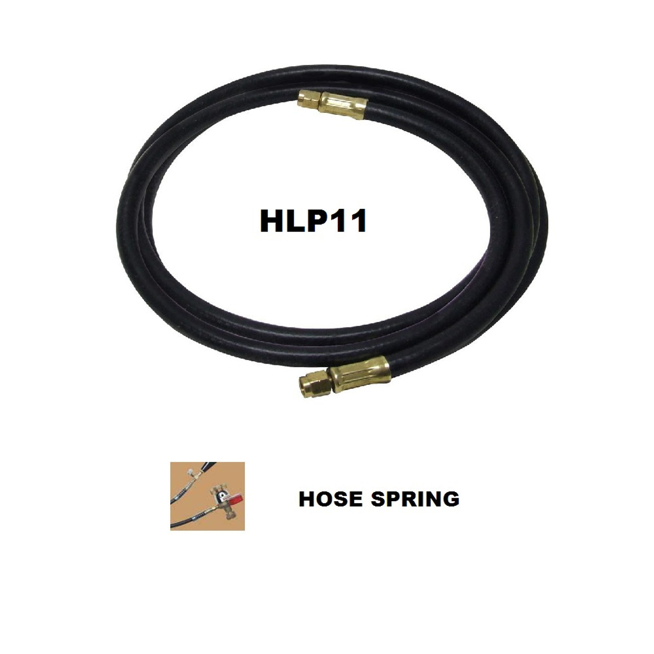 UNIWELD HLP11B / UPC 43534 LP Hose 6' "B" Connection MINIMUM ORDER 1 NEW