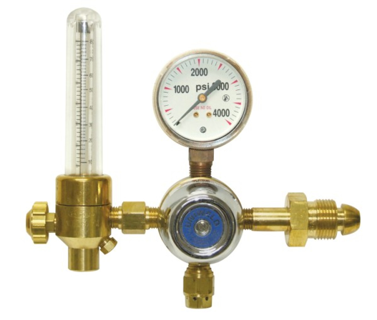 UNIWELD KF13 / UPC 89510 Flowmeter Regulator Mig Kit CEF13 w/10' Hose & Fittings MINIMUM ORDER 1 NEW