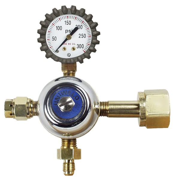UNIWELD R1344 / UPC 12300 Specialty Regulator CO2 w/Gauge Boot 2-12 PSIG CGA320 MINIMUM ORDER 22 NEW
