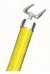 HASTINGS 4688-8 1 1/4" x 8' Tie Stick With Rotary Prong NEW