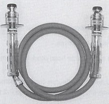 HASTINGS 6888 1/0 15KV Jumper 10' With Medium Clear Heads NEW