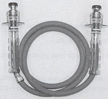 HASTINGS 6892 2/0 15KV Jumper 12' With Medium Clear Heads NEW