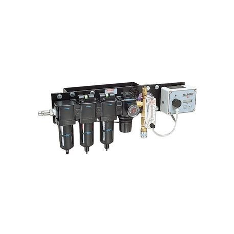 Allegro 9878-40 Eight-Worker Wall-Air Filter Panel w/ AC/DC CO Monitor