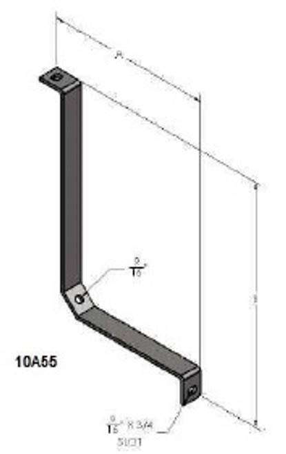 INWESCO 10A50 SUPPORT,CORNER RACK 12X12 NEW