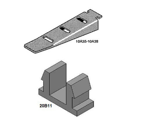 INWESCO 10A37 10 INCH CABLE RACK HOOK NEW MANHOLE STEP